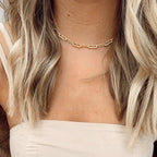 Archen Elegant Chain Necklace | Gold