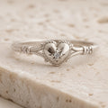 Radiant Boho Heart Ring