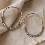 Handcrafted Two Tone Earrings