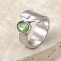 Radiant Pastoral Zirconia Ring