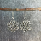 Vintage Bohemian Flower Earrings