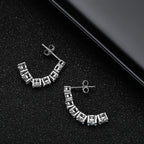 Moissanite Drop Earrings