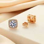 Crystal Radiance Stud Earrings