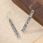 Vintage Spoon Floral Earrings