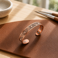 Patricia's Sprig Copper Bracelet