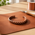 Patricia's Helix Copper Bracelet