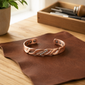 Patricia's Hinge Copper Bracelet