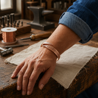 Patricia's Taproot Copper Bracelet