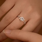 Pure Leaf Ring – The Essence of Natural Elegance