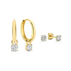 Larmes de Lune Stone Earrings Set | Gold