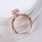 Floral Spark Ring – Eternal Dew