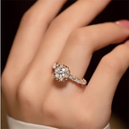Floral Spark Ring – Eternal Dew