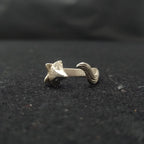 Silver Fox Ring for Women
