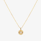 Sunray Love Necklace | Gold