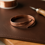 Patricia's Taproot Copper Bracelet