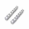 Moissanite Drop Earrings