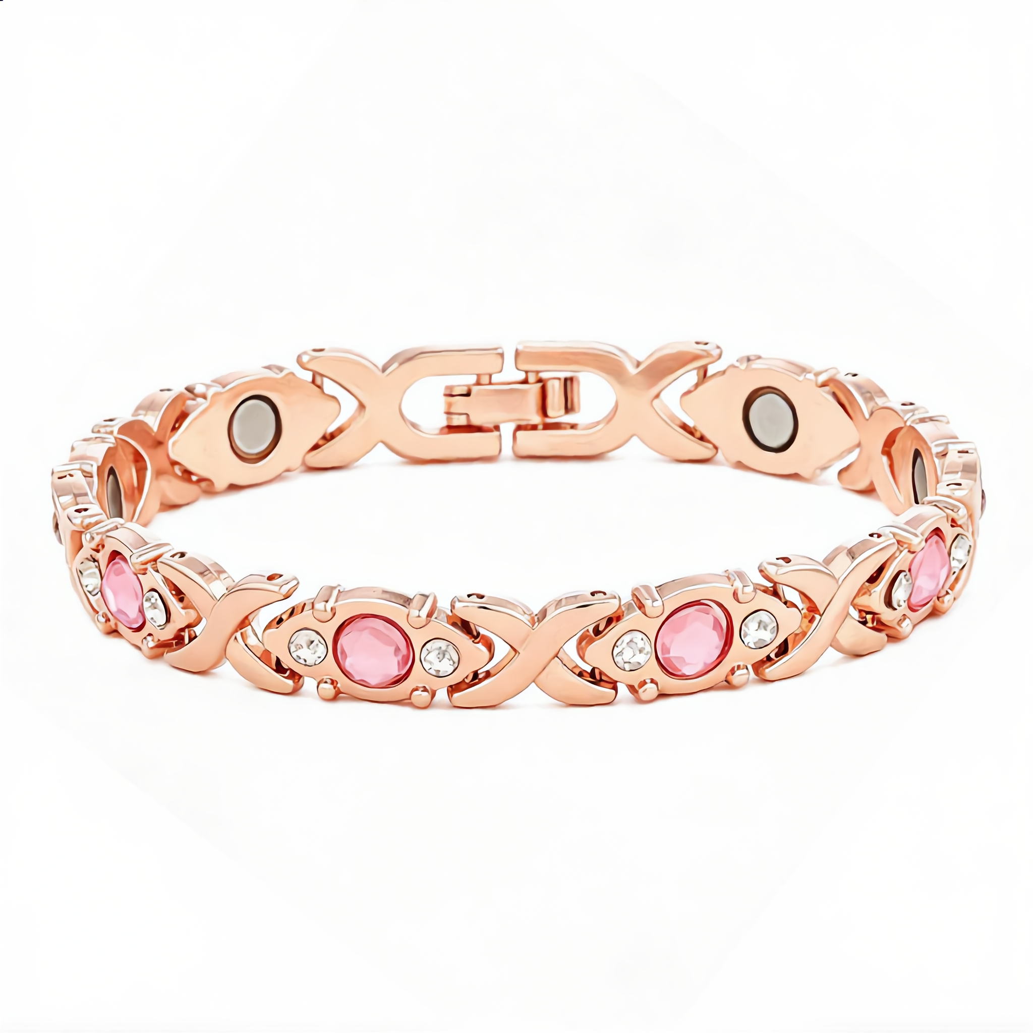 Eternal Gemstone Bracelet | Rose Gold