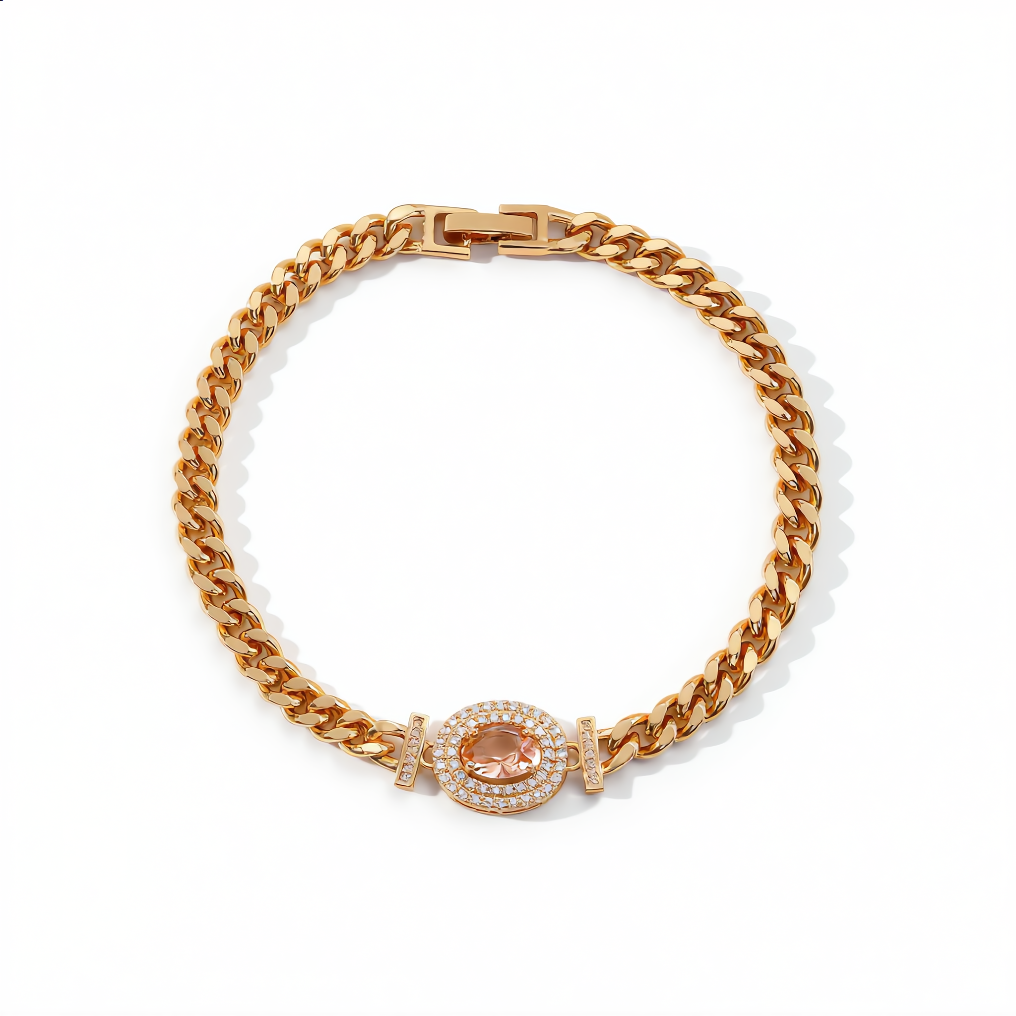 Luxury Crystal Bracelet | Gold