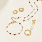 Minimalist Necklace with Stone