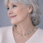 Emerald Green Pendant Necklace